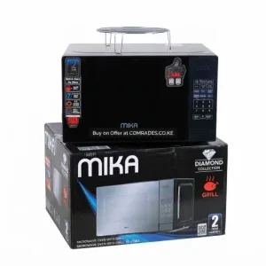 MIKA Microwave Oven 20LTR with Grill, Silver